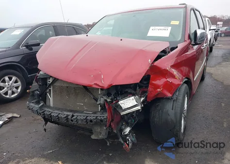 2014 Chrysler Town & Country Touring-L из США, поврежденный, VIN 2C4RC1CG4ER147500